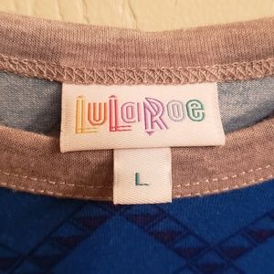 Two lularoe baseball tees